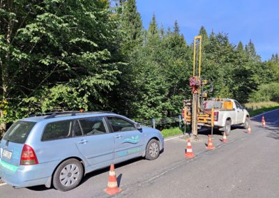 wiercenia geotechniczne Bieszczady