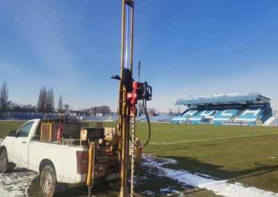 weryfikacja warunków gruntowych - Stadion Ruchu Chorzów